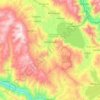 Pomacanchi topographic map, elevation, terrain