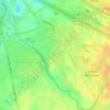 MZ Butmir topographic map, elevation, terrain