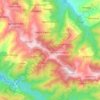 Aït Aggouacha topographic map, elevation, terrain