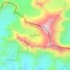 Khumbu Glacier topographic map, elevation, terrain