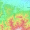 营头镇 topographic map, elevation, terrain