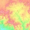 Inxuba Yethemba Local Municipality topographic map, elevation, terrain