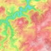 Bertogne topographic map, elevation, terrain