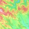 Radanovci topographic map, elevation, terrain