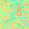 Prestonsburg topographic map, elevation, terrain