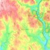 Watertown topographic map, elevation, terrain