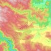 Cobungra topographic map, elevation, terrain