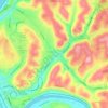 White Oak topographic map, elevation, terrain