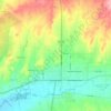 Bloomfield topographic map, elevation, terrain