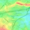 West Wyomissing topographic map, elevation, terrain