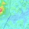 Nova Brasília topographic map, elevation, terrain