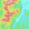 Hutan Simpanan Kekal Pasir Raja Selatan topographic map, elevation, terrain