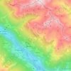 Gemeinde Ainet topographic map, elevation, terrain