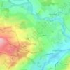 Humshaugh topographic map, elevation, terrain