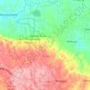 Karangasem topographic map, elevation, terrain