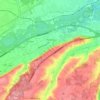 Pucking topographic map, elevation, terrain