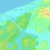 Badas topographic map, elevation, terrain