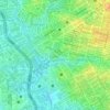 Roxas topographic map, elevation, terrain