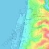 Dbayeh topographic map, elevation, terrain