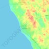 Two Rocks topographic map, elevation, terrain