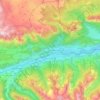 Haus im Ennstal topographic map, elevation, terrain