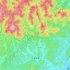 太湖源镇 topographic map, elevation, terrain