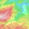 Bouyon topographic map, elevation, terrain