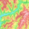 Schoenberg topographic map, elevation, terrain