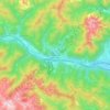 Mautern in Steiermark topographic map, elevation, terrain
