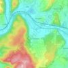 Ginseldorf topographic map, elevation, terrain