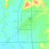 Caney topographic map, elevation, terrain