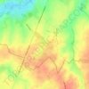 Herstappe topographic map, elevation, terrain