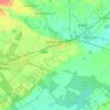 Gänserndorf topographic map, elevation, terrain