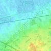Varsenare topographic map, elevation, terrain