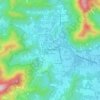 La Asuncion topographic map, elevation, terrain