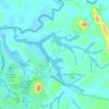 Zone 5 topographic map, elevation, terrain