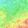 Königsbrück topographic map, elevation, terrain