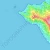Sada topographic map, elevation, terrain