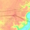 Goodfield topographic map, elevation, terrain