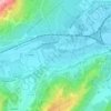 Remigny topographic map, elevation, terrain