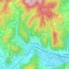 Buchenau topographic map, elevation, terrain