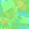 Тощица topographic map, elevation, terrain