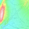 Baharak topographic map, elevation, terrain