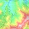 Muracciole topographic map, elevation, terrain