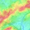 Holzen topographic map, elevation, terrain