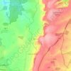 Horton topographic map, elevation, terrain