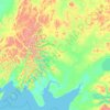 Dillingham topographic map, elevation, terrain