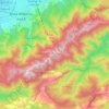Chréa topographic map, elevation, terrain
