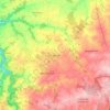 La Gargilesse topographic map, elevation, terrain