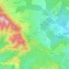 Cadolive topographic map, elevation, terrain